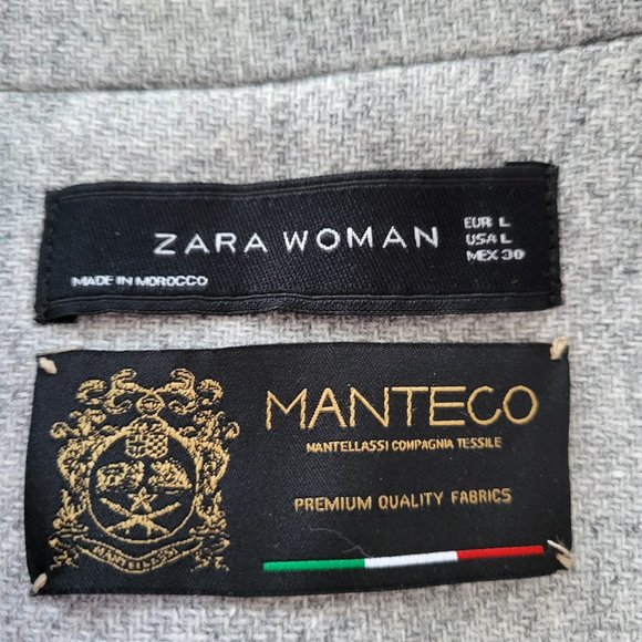 ZARA Limited Edition Wool Blend Coat - Picture 7 of 9